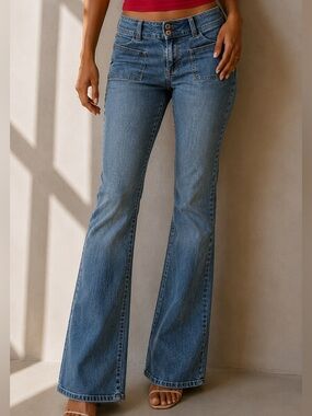 Y2K Bongo Low Rise Flare Jeans